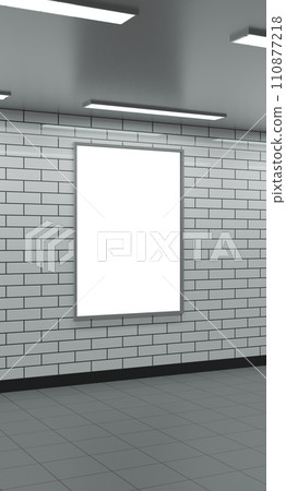 1 地鐵 B0 海報樣機垂直方向 110877218