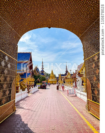 Wat Phiphat Mongkhon in Sukhothai, Thailand Wat Phiphat Mongkhon in Sukhothai, Thailand 110878028