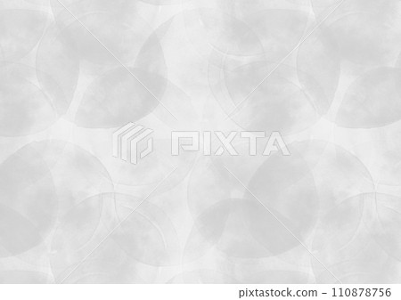 Background material with overlapping transparent watercolor circles 110878756