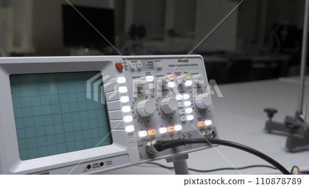 Medical monitor. Nurse includes heart monitor 110878789