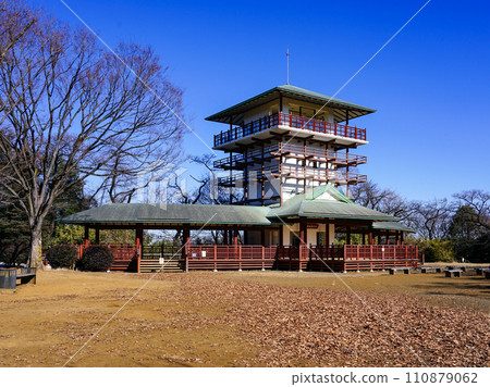 藍天廣闊的增形山展望台 生田綠地（神奈川縣川崎市） 110879062