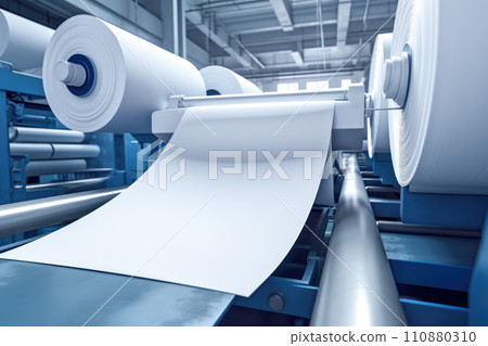 machines for the production of paper rolls for further processing in a printing plant - recycling of waste paper machines for the production of paper rolls for further processing in a printing plant - recycling of waste paper 110880310