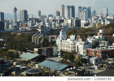 與通天閣的風景 與通天閣的風景 110880789