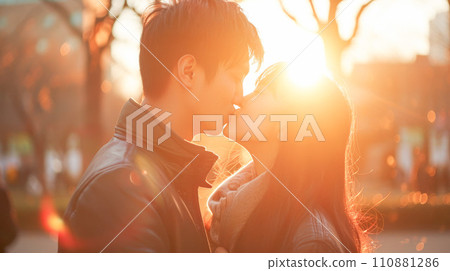 情侶接吻 情侶接吻 110881286