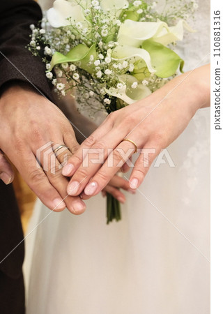 Bridal image, magnificent and elegant very nice wedding 110881316