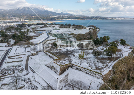 Snow Hara Castle Ruins 110882809