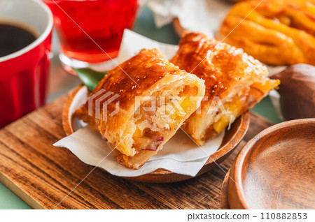 apple and sweet potato pie apple and sweet potato pie 110882853