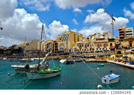 Malta St. Julian's Spinola Bay 110884149
