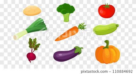 Hand drawn vegetables collection, isolated elements, vector design Hand drawn vegetables collection, isolated elements, vector design 110884692