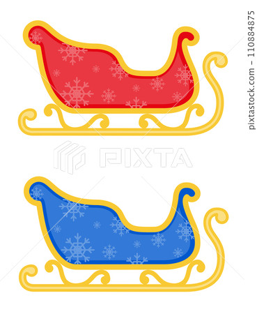 christmas santa claus sleigh stock vector illustration christmas santa claus sleigh stock vector illustration 110884875
