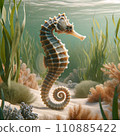 海馬在水中 110885422