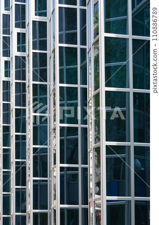Glass windows Glass windows 110886789