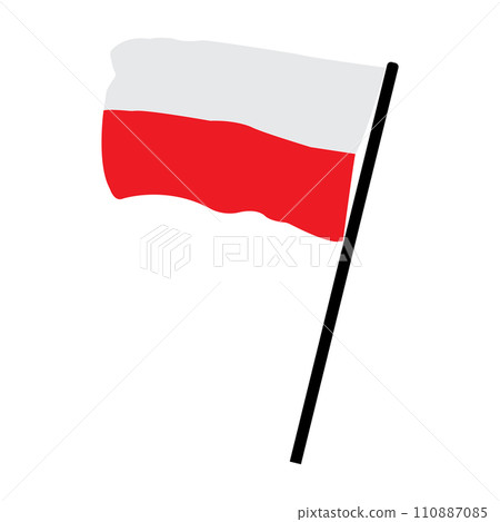 Poland flag icon 110887085