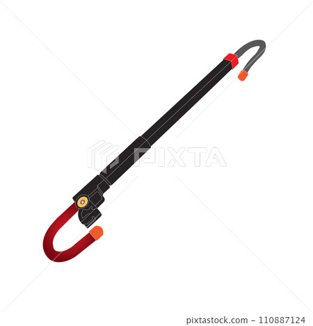 Steering wheel lock icon Steering wheel lock icon 110887124