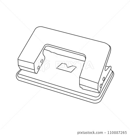 Paper hole puncher icon Paper hole puncher icon 110887265
