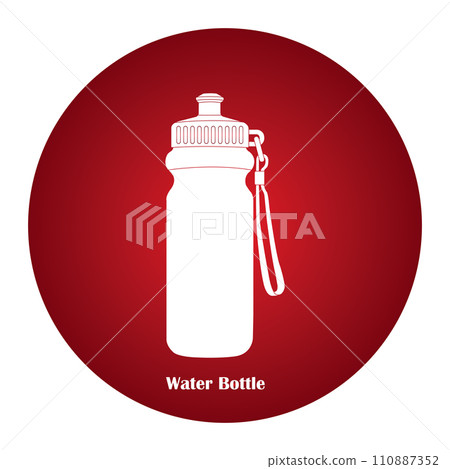 Water bottle icon 110887352