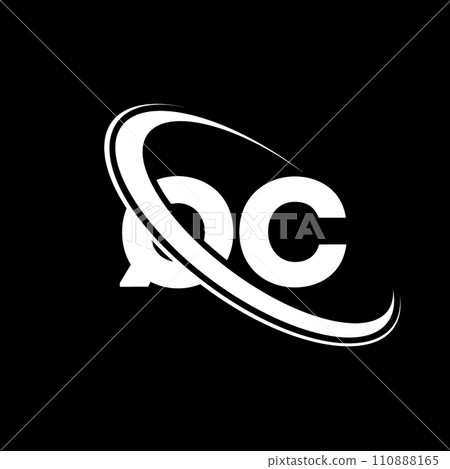 QC logo. Q C design. White QC letter. QC/Q C letter logo design. Initial letter QC linked circle uppercase monogram logo. QC logo. Q C design. White QC letter. QC/Q C letter logo design. Initial letter QC linked circle uppercase monogram logo. 110888165