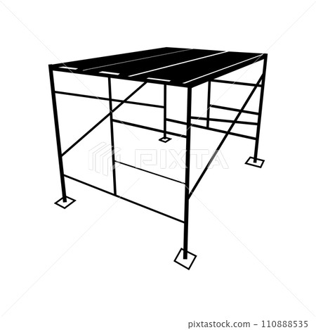 Scaffolding icon Scaffolding icon 110888535