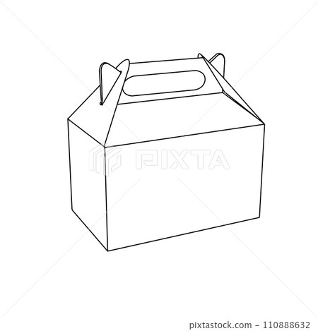 Cardboard icon 110888632