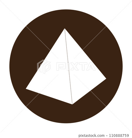 Pyramid icon 110888759