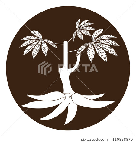 Cassava icon Cassava icon 110888879