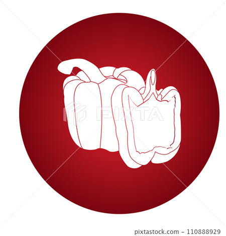Paprika icon Paprika icon 110888929