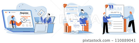 Health insurance vector illustration. Professional support is sturdy oak, sheltering you from storms medical challenges Personal assurance is whisper, soothing fears and instilling confidence Health insurance vector illustration. Professional support is sturdy oak, sheltering you from storms medical challenges Personal assurance is whisper, soothing fears and instilling confidence 110889041