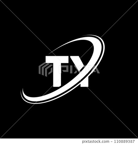 TY T Y letter logo design. Initial letter TY linked circle uppercase monogram logo red and blue. TY logo, T Y design. ty, t y TY T Y letter logo design. Initial letter TY linked circle uppercase monogram logo red and blue. TY logo, T Y design. ty, t y 110889387