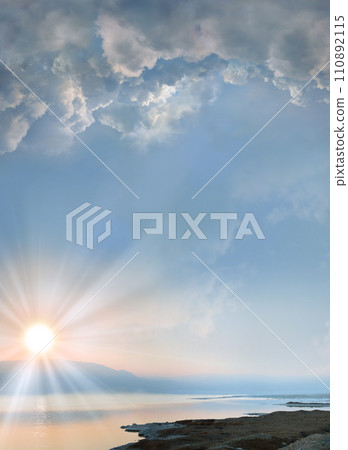 Sunrise over the Israel Sea 110892115