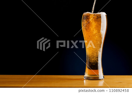 Beer on the bar Beer on the bar 110892458