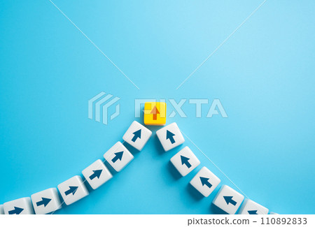 Lead the way. Follow the leader. Guiding principle. Effective communication, coordination. Work towards a collective vision. Promote ideology. Move forward. Lead the way. Follow the leader. Guiding principle. Effective communication, coordination. Work towards a collective vision. Promote ideology. Move forward. 110892833