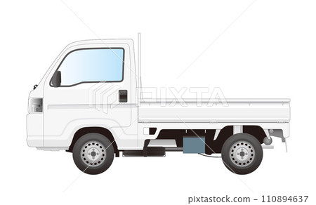 Working car: Light truck_flat bed 110894637