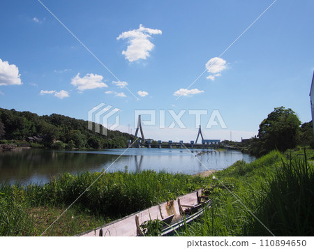 夏日水公園風光 110894650