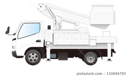 作業車輛:小型卡車_高空作業車 作業車輛:小型卡車_高空作業車 110894705