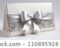 silver elegant card 110895928