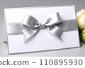 silver elegant card 110895930
