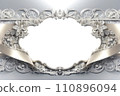 gorgeous silver frame 110896094