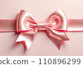 pink ribbon gift image 110896299