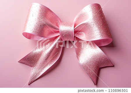 pink ribbon gift image 110896301