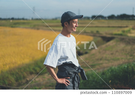 farming, farmer, farmhouse 110897009