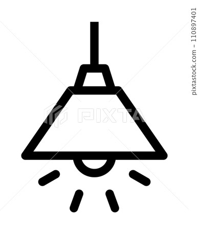 吊燈圖示 110897401