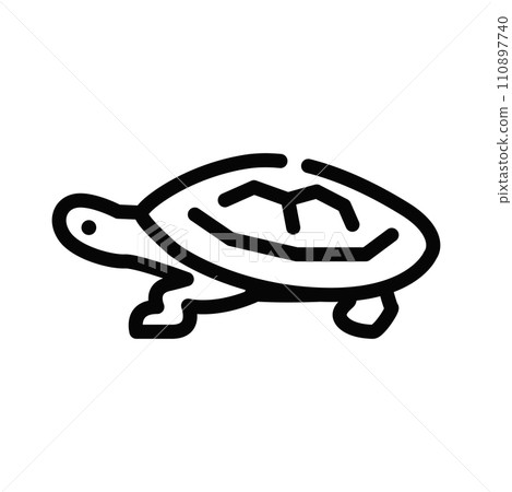 Turtle turtle illustration icon Turtle turtle illustration icon 110897740