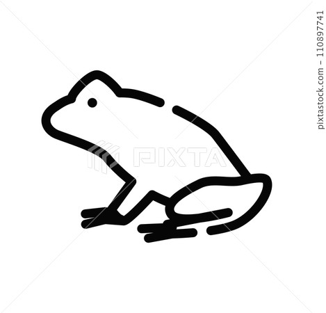 frog illustration frog 110897741