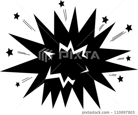 Explosive image "Silhouette" Explosive image "Silhouette" 110897803