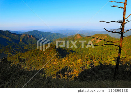 Nice view of the sky mountains 110899188