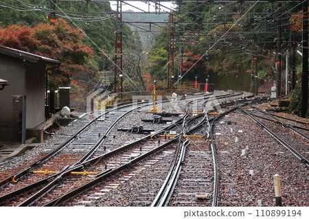 從極樂橋站看到的鐵軌 110899194