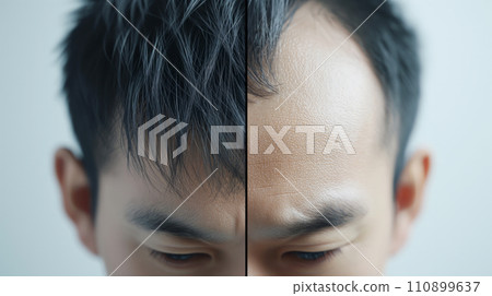 《頭皮說 - 各世代的頭皮比較》<AI生成圖像> 《頭皮說 - 各世代的頭皮比較》<AI生成圖像> 110899637