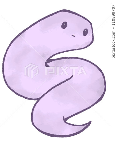 一條蛇正在看著你（紫色） 110899707