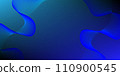 Background Blue wave lines with copy space. Flowing green waves design Abstract digital wave. 110900545