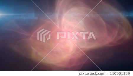 Yellow orange energy cosmic dust and wave lines futuristic magical glowing bright. Abstract background Yellow orange energy cosmic dust and wave lines futuristic magical glowing bright. Abstract background 110901399